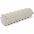 Cuscino cilindrico 50 x 18 cm in tessuto beige - supporto decorativo